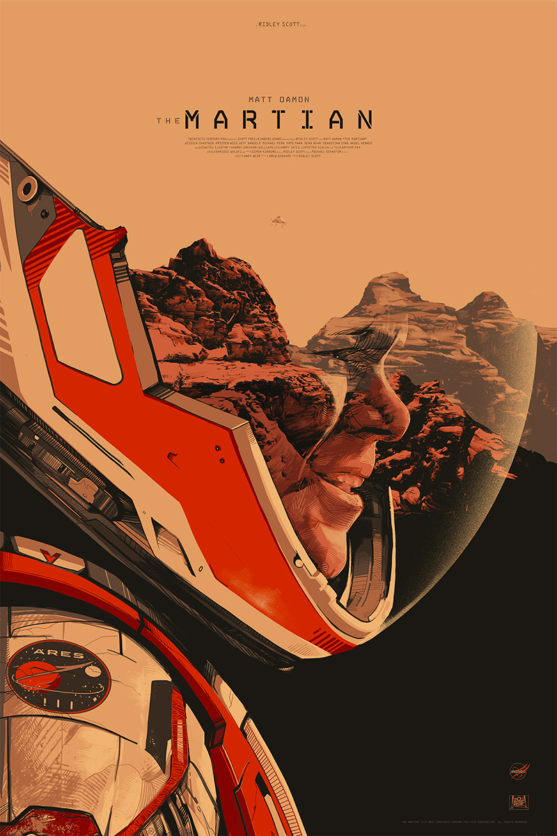 THE MARTIAN by Oliver Barrett / Mondo.